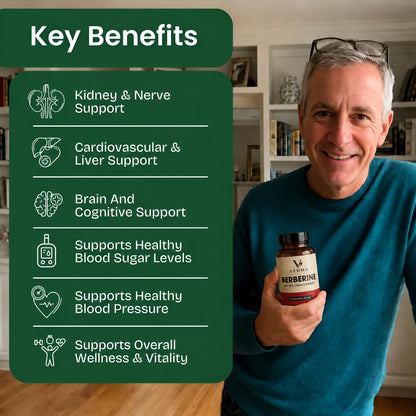 Berberine 5250mg with Ceylon Cinnamon & Black Pepper