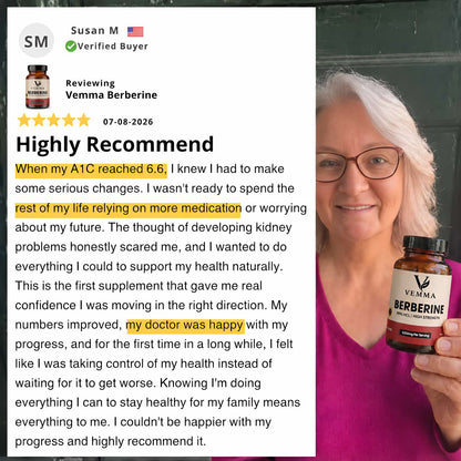 Berberine 5250mg with Ceylon Cinnamon & Black Pepper